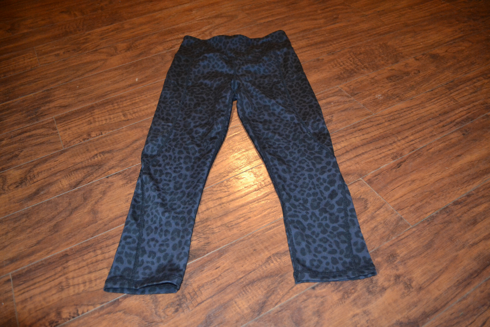 C13- Ouges High Waist Pockets Capri Yoga Workout … - image 1