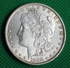1900-O $1 Morgan Silver Dollar-AU/BU-Nice Luster-Free & Fast Shipping
