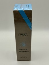 VGO UV Clear Sunscreen SPF 50 NEW In Box Expires 06/2028