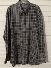 Mens XXL Burberry Long Sleeve Cotton Dress Shirt Designer