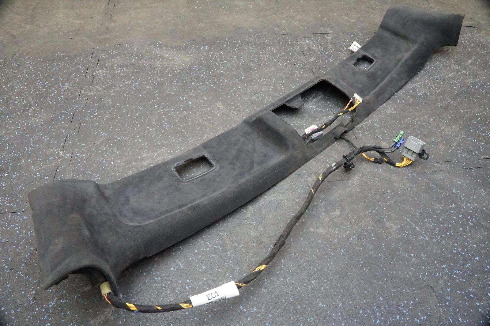 Front Roof Headliner Visor Trim Black 11N2226SP.06 OEM McLaren 650S MP4-12C 12C