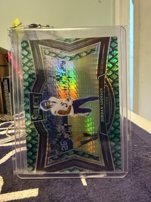 JORDAN ADDISON 2024 PANINI SELECT #453 FIELD DRAGON SCALE PRIZM /70 VIKINGS 606
