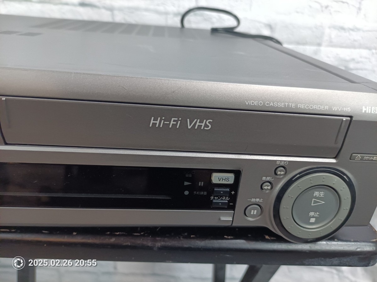 【Hi8のみ動作良好】SONY Hi8 8ミリ WV-H5 Hi8のみ Sony WV-H5 Hi8 8mm VHS VCR Video Deck Player Maintained