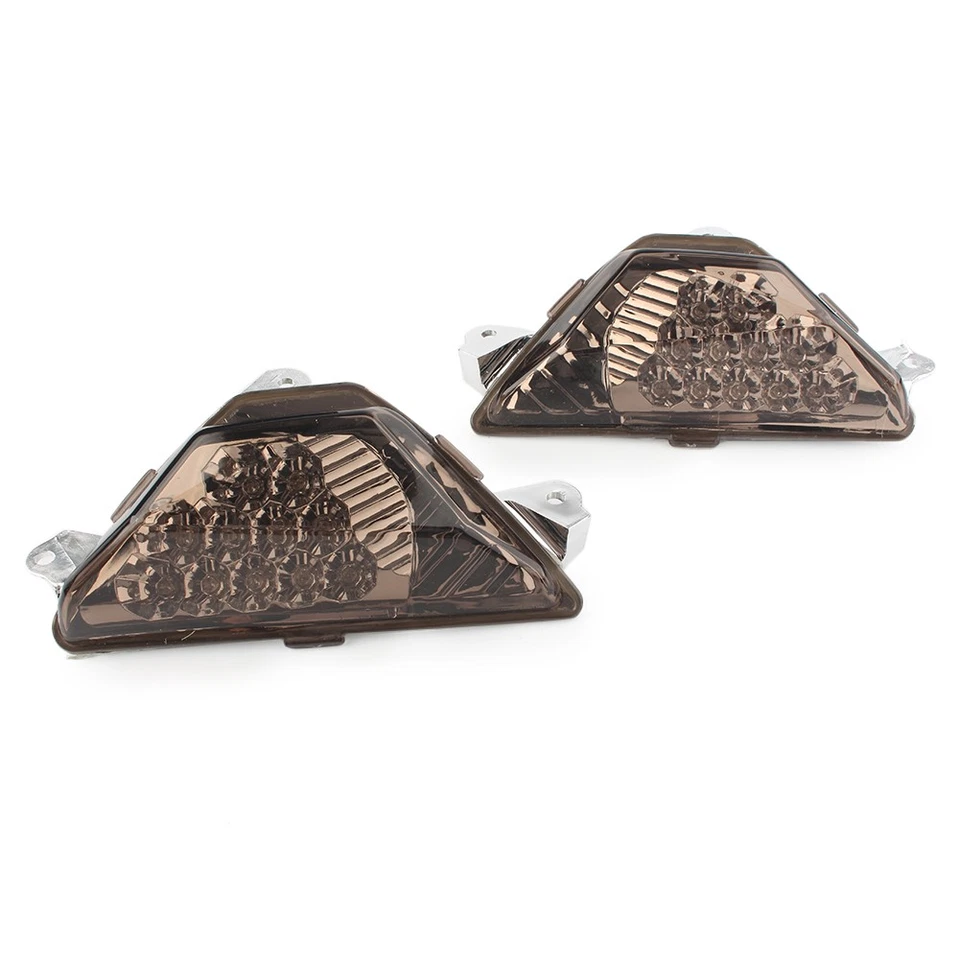 Motorcycle Turn Signal Indicator Amber Light For Kawasaki Ninja 300R EX300 13-17 - Image 2 of 4