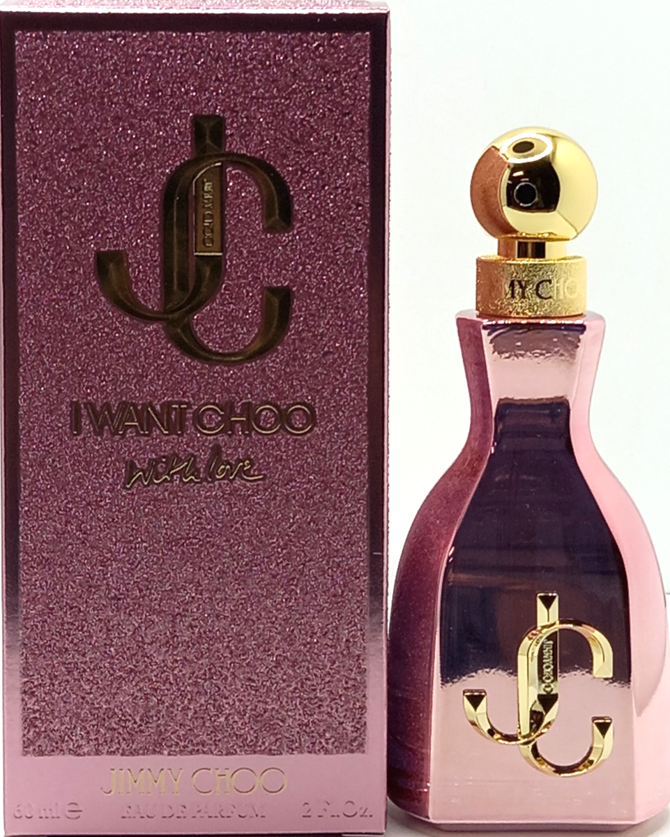 JIMMY CHOO I WANT CHOO WITH LOVE EAU DE PARFUM SPRAY WOMEN 2.0 Oz
