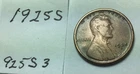 1925 S ; Wheat Penny ; good condition #925s5