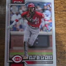 Topps 2026 Series 1 Elly De La Cruz #150 Cincinnati Reds MLB Baseball Card