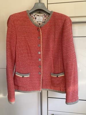 Jacke Ohne Kragen Von Madeleine 44 Trachtenlook