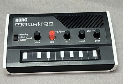 Korg Monotron Analog Ribbon Synthesizer  Built In Speaker