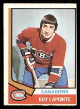1974-75 O-Pee-Chee #70 Guy Lapointe