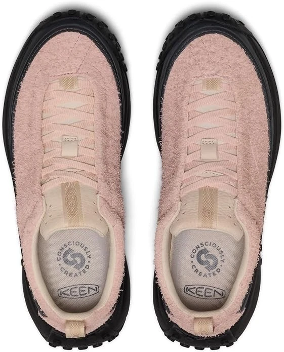 New Keen KS Mino Women's Sneakers Cameo Rose/Birch Pull On Hiking Size 9.5