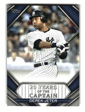 2020 Topps Update #YOC-07 Derek Jeter 20 Years of The Captain