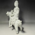 Chinese Export Dehua Porcelain Guanyin Kwan-yin Statue — photo 7