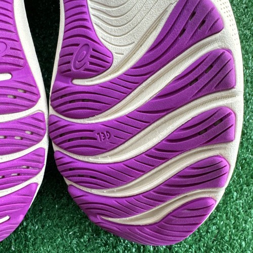 Asics Gel Nimbus Lite 3 Women’s SZ 9.5 Dive Blue/orchid Running Shoe 1012A88 - Picture 10 of 17