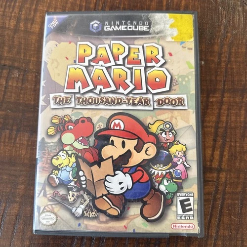 Paper Mario: The Thousand-Year Door (Nintendo Gamecube) Disc & Case (NO MANUAL)