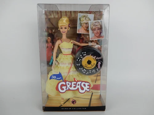 Grease Frenchy Barbie Doll Dance Off Pink Label 30 Year Anniversary