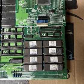 Original Not Working Street Fighter 2 Capcom ARCADE Video GAME PCB BOARD Onba-3