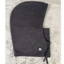 Burton Burke Hood Balaclava Adult OSFA True Black Snowboard Warm Fleece Overhood