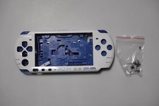 Sony PSP 3000 White Blue color used OEM shell only