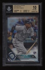 2016 Ketel Marte BGS 10 PRISTINE Topps Chrome Refractor Rookie Rc #121 *NICE*