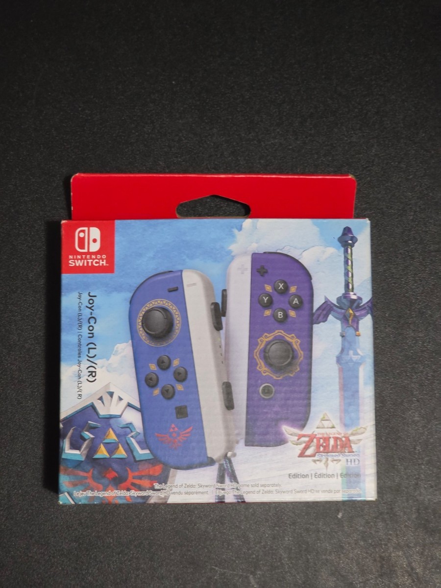 Nintendo Switch Joy-con The Legend of Zelda Skyward Sword Edition