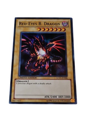 🔥Yu-Gi-Oh! Red-Eyes Black Dragon Limited Ed. Ultra Rare LC01
