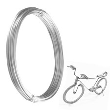 Aluminum Craft Wire, Silver, 1.5mm 15 Gauge, 32.8 Feet 1.5mm, Silver