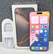 Apple iPhone 16 Pro Max - 256GB Natural Titanium  AT T / Cricket wireless 