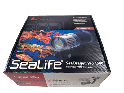 Sea Life Sea Dragon Pro 4500 Underwater Photo/Video Light ,0524
