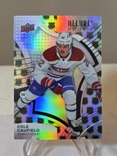 2021 22 Upper Deck Allure Cole Caufield Nhl Shield 1917 Parallel Rookie Card#101