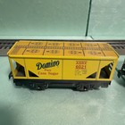 Lot of 2 Modern Marx Domino Sugar Hopper Car 4-Wheel rare hard to find white — photo 5