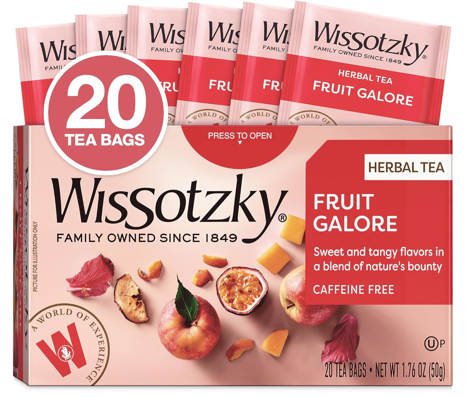 Fruit Galore Tea, 20 Tea Bags
