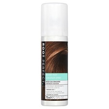 Hair Concealer Spray Root Touch Up Grey Coverage Instant Dye Medium Brown 75ml