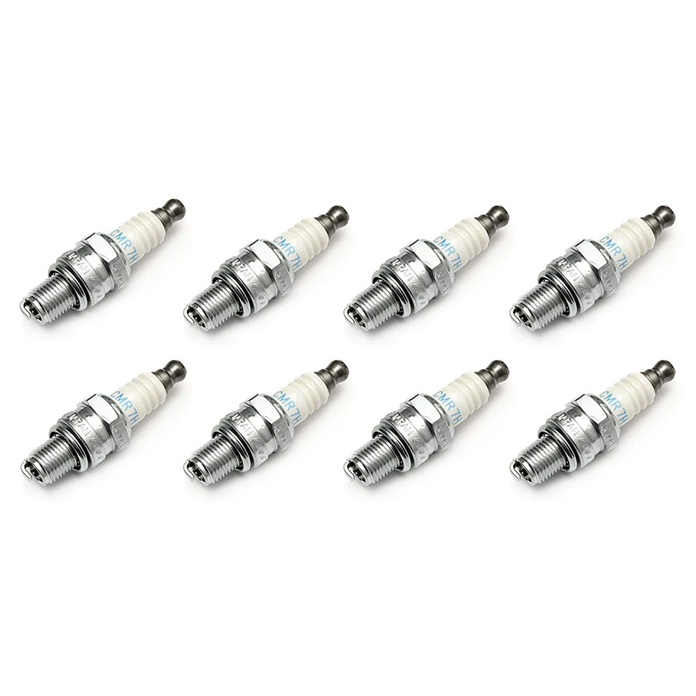 Set of 8 Spark Plug Fits Homelite 870217001 Fits NGK CMR7H Fits Torch A8RTC