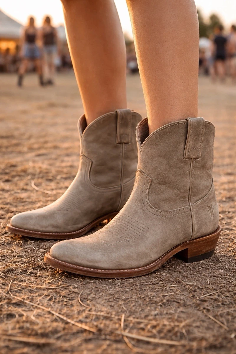 Botte Western Sara Cloutée pour Femme Frye | Urban Outfitters Canada