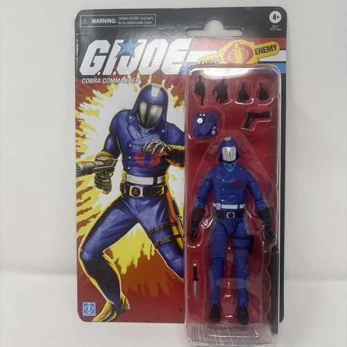 Hasbro GI Joe Classified Retro Cobra Commander 6" Action Figure New