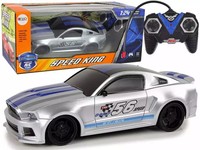 Auto Sportowe Zdalnie Sterowane Srebrne Lean Toys