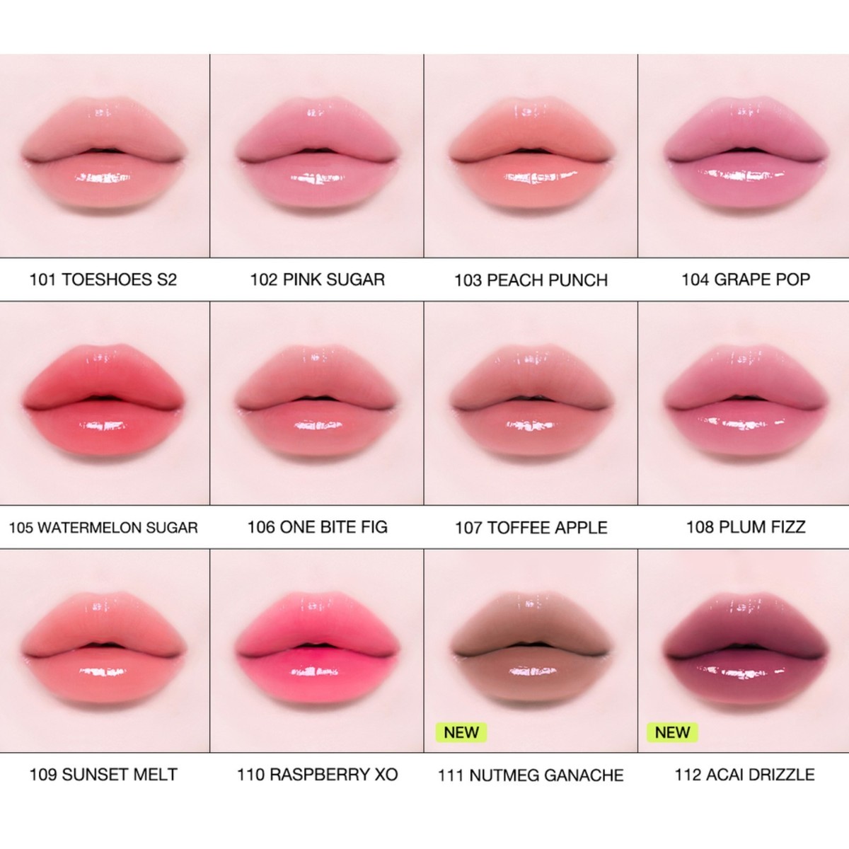 TIP TOE Glowit Sorbet Tint 4.5ml 2colors 2025 F/W K-Beauty | eBay