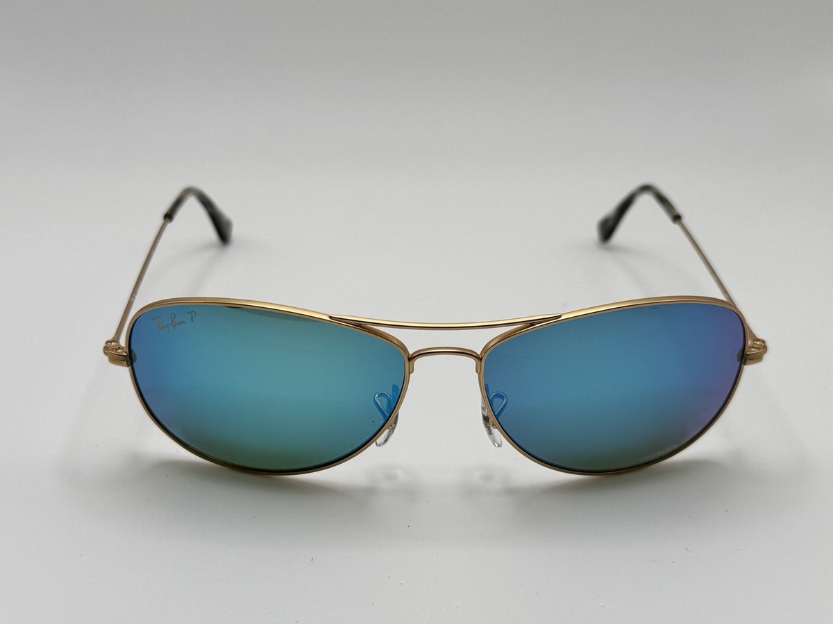 Ray-Ban RB3562 112/A1 Gold/Blue Chromance Polarized Lenses 