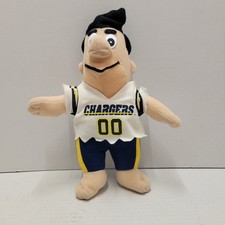 Vintage 1994 Fred Flintstone San Diego Chargers Plush NFL Hanna-Barbera Doll 00