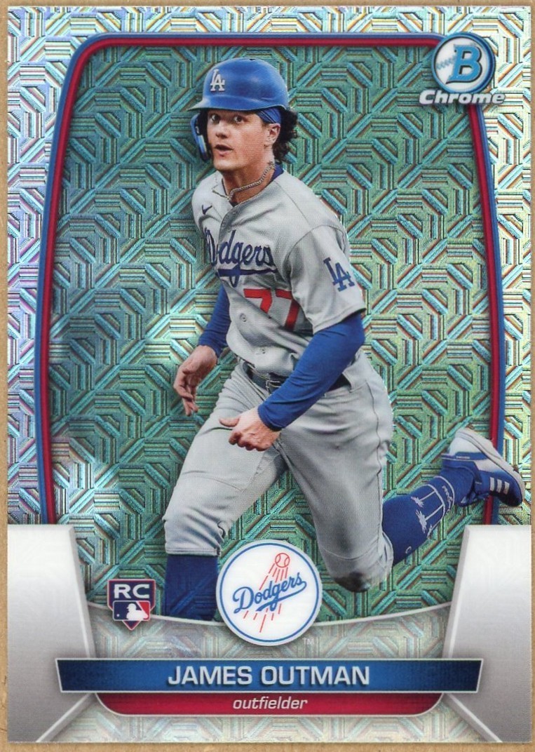 2023 Bowman Chrome Mega Box #13 James Outman RC
