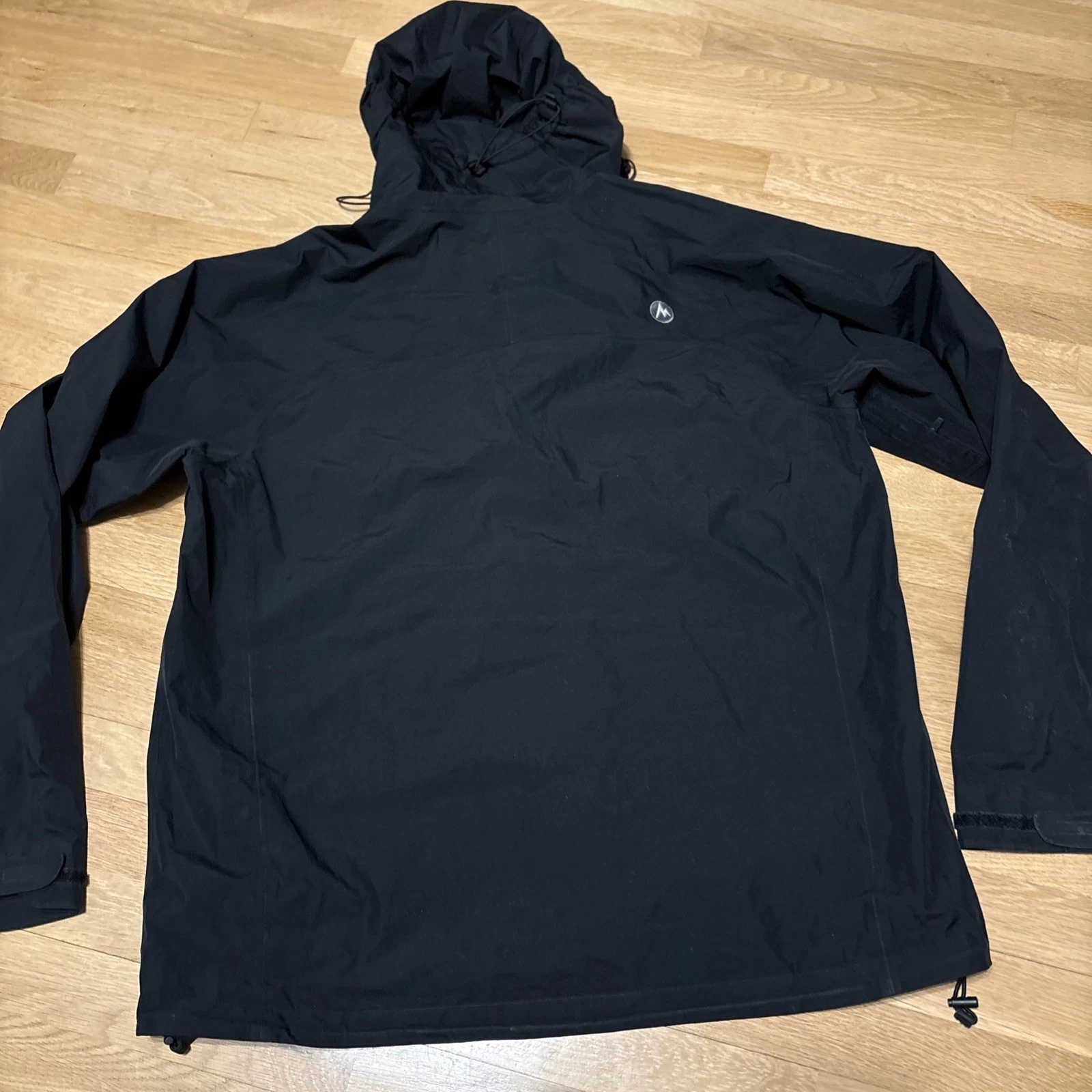 Marmot Minimalist Gore-Tex Rain Jacket Men’s Size XXL- Black Hooded 2XL Used - product detail image 16
