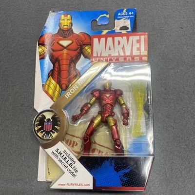 Marvel Universe Series 1 #001 Iron Man 3.75  2008
