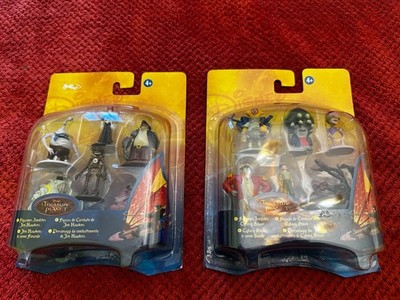 Disney Treasure Planet Cyborg Silver s Lot + Jim Hawkins  Battle Attack