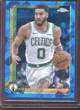 Jayson Tatum 2025/26 Topps Chrome Sapphire #49
