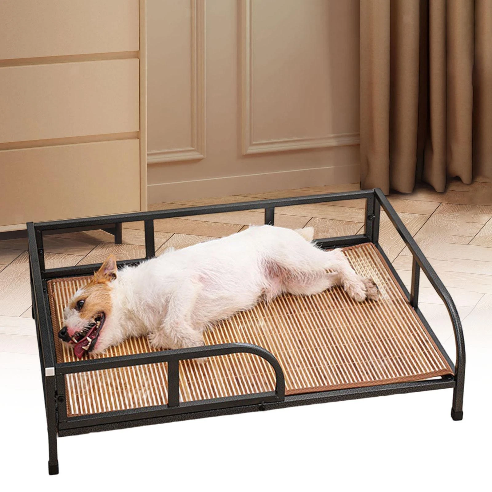 Pet Bed Couch Raised Pet Bed Polyester Mesh Dog Raised Bed Medium Dogs Cat Cots
