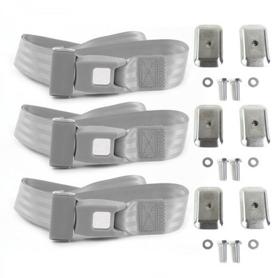 JP Gladiator 1962 - 1988 Standard 2pt G/G Lap Bench Blt Kit w/BKTS 3 Belts