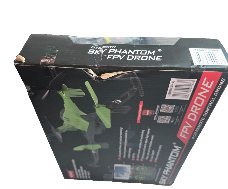 Syma Sky Phantom FPV Drone + Syma S-107G Metal Helicopter RC Toy Bundle New in B - Image 4 of 4