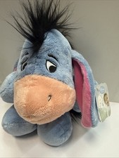 Disney Baby Winnie The Pooh Eeyore Bean Bag Plush Stuffed Animal 9   Toy NWT