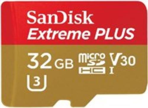 SanDisk Extreme PLUS 32 GB microSDHC (sdsqxwg-032g-ancma) (sdsqxwg032gancma)
